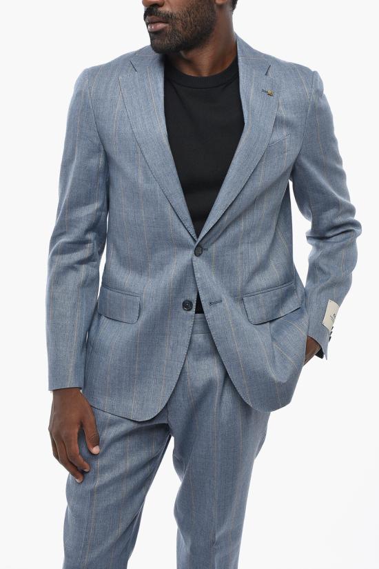  꼬르넬리아니 수트 세트 277Z63 2767343 002 Blue - CORNELIANI
