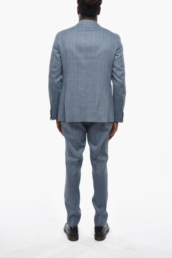  꼬르넬리아니 수트 세트 277Z63 2767343 002 Blue - CORNELIANI