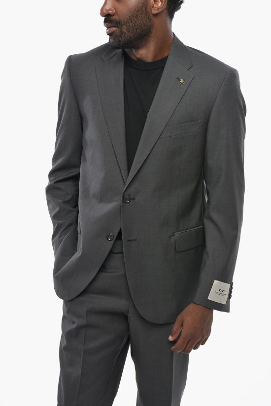  꼬르넬리아니 수트 세트 277R45 2768326 014 Gray - CORNELIANI