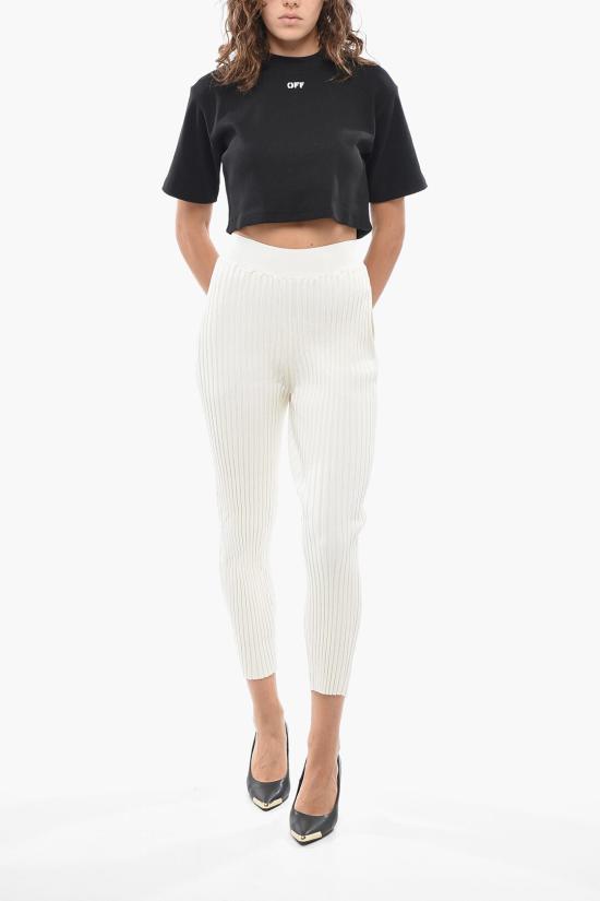  스텔라 맥카트니 스트레이트 팬츠 602890S22409503 White - STELLA MCCARTNEY