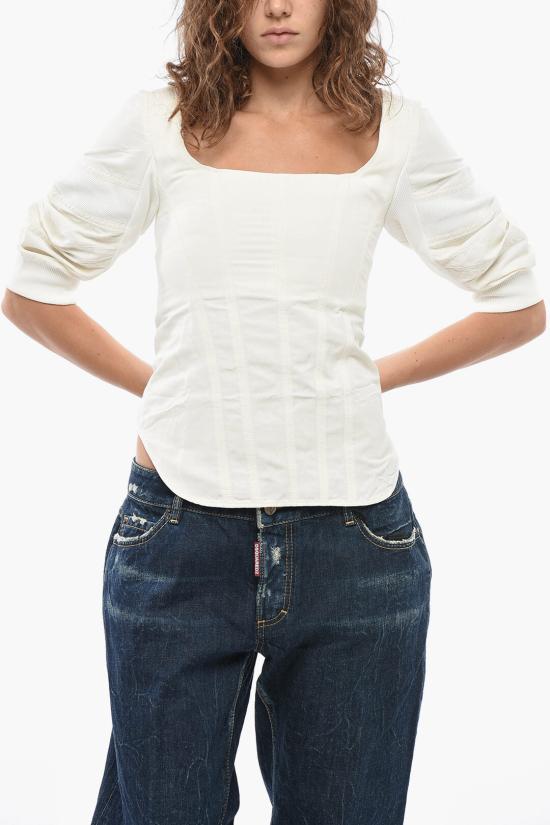  스텔라 맥카트니 블라우스 603061SIA039200 White