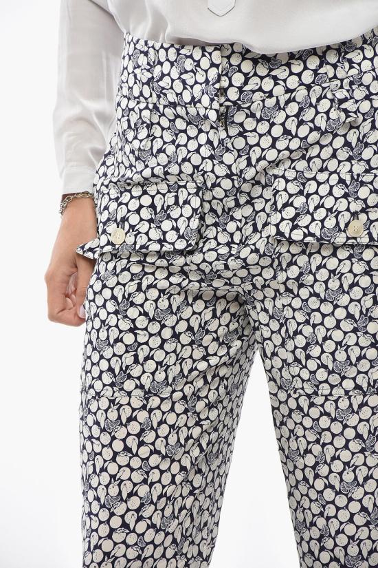  스텔라 맥카트니 스트레이트 팬츠 601213SPA224101 Bianco Blu - STELLA MCCARTNEY