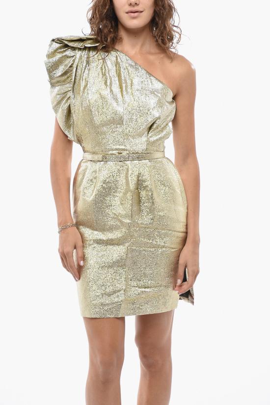  스텔라 맥카트니 숏 원피스 503180SKA038001 Gold - STELLA MCCARTNEY