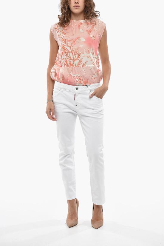  디스퀘어드2 데님 팬츠 S75LB0605S30733100 White - DSQUARED2