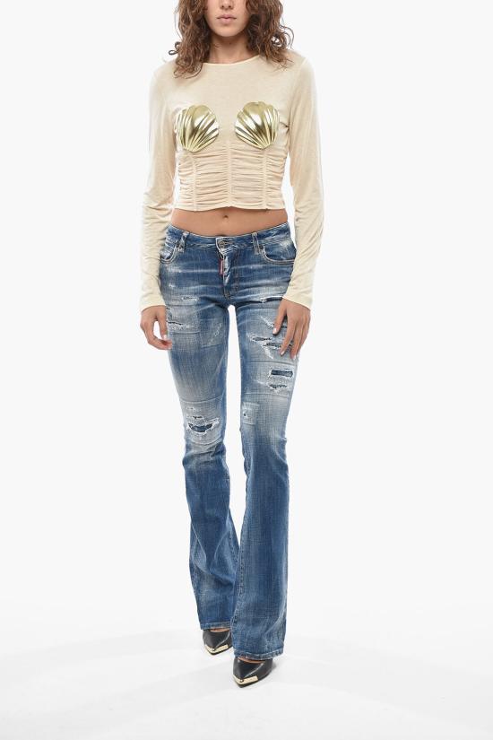  디스퀘어드2 데님 팬츠 S72LB0560S30342470 Blue - DSQUARED2