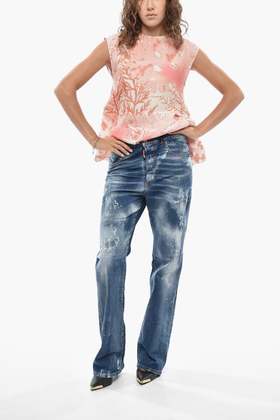  디스퀘어드2 데님 팬츠 S75LB0646S30789470 Blue - DSQUARED2
