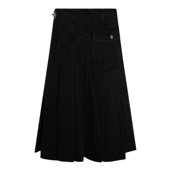 26FW 마르니 스커트 GOJD0885A0USCZ4700N99 Black - MARNI