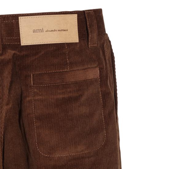 26FW 아미 팬츠 HTR923CO00892221 Brown - AMI