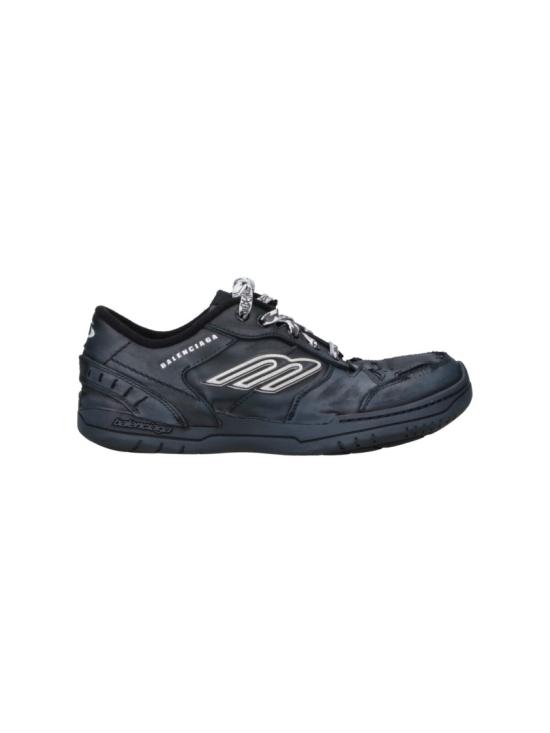 26FW 발렌시아가 햄튼스 미디움 원 아웃 스니커즈 841765 WCURB1000 Black