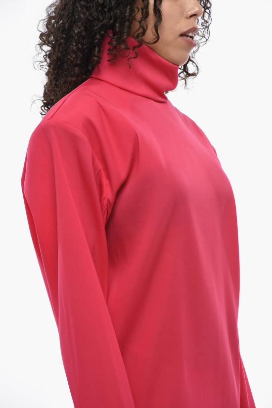  생로랑 숏 원피스 849606 Y6I85 5244 Pink - SAINT LAURENT