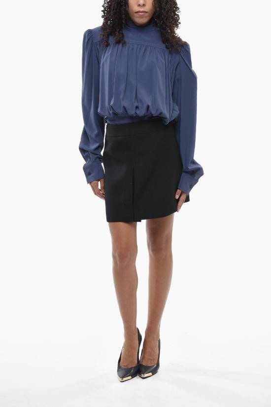  셀린느 숏 스커트 2J833 066V 38NO Black - CELINE