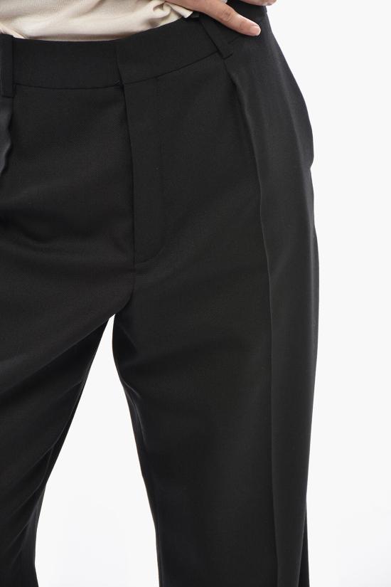  생로랑 스트레이트 팬츠 832780 Y2J02 1000 Black - SAINT LAURENT