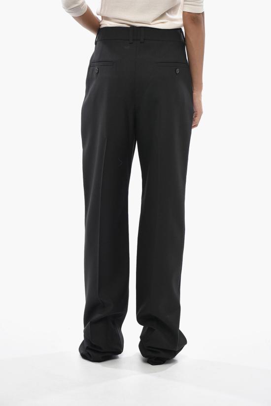  생로랑 스트레이트 팬츠 832780 Y2J02 1000 Black - SAINT LAURENT