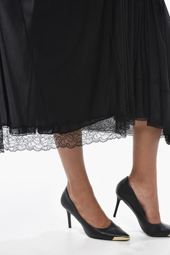  발렌시아가 롱 스커트 725118 TAV54 1000 27 Black - BALENCIAGA