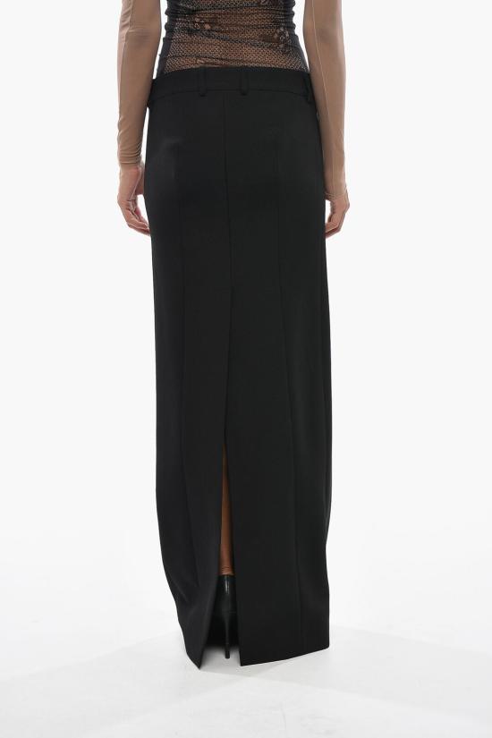  발렌시아가 롱 스커트 704350 TLT17 1000 26 Black - BALENCIAGA