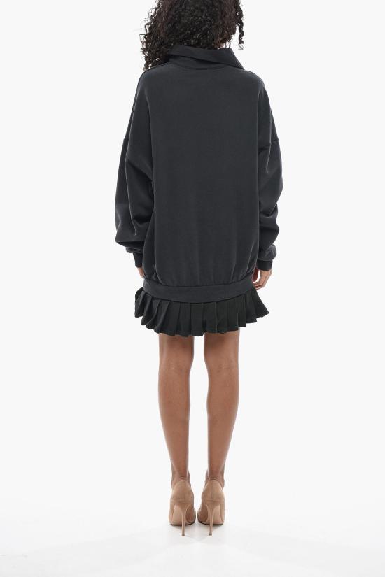  발렌시아가 숏 원피스 838975 TSVC6 1041 Black - BALENCIAGA