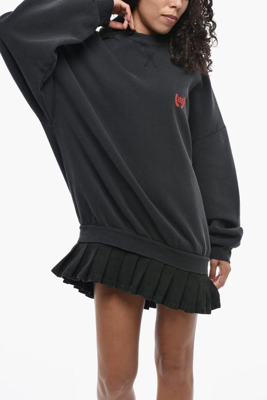  발렌시아가 숏 원피스 838975 TSVC6 1041 Black - BALENCIAGA