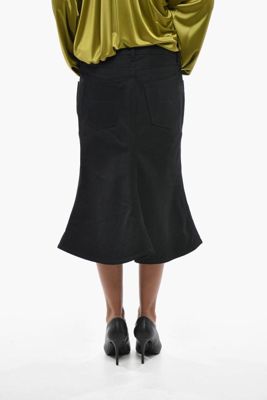  발렌시아가 데님 스커트 852330TTWA41000 Black - BALENCIAGA