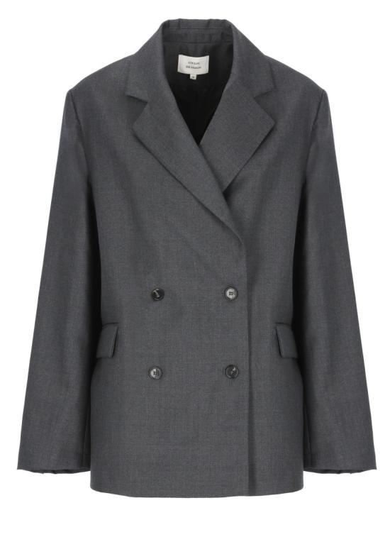 26FW 루루 드 세종 자켓 DONAU LDSANTHRACITE MELANGE Grey