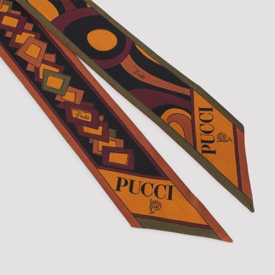 26FW 푸찌 머플러/스카프 6UGB21 6UC04 1 BORDEAUX GOLD - PUCCI