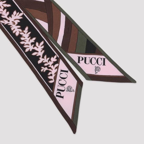 26FW 푸찌 머플러/스카프 6UGB23 6UC06 1 KHAKI PINK - PUCCI