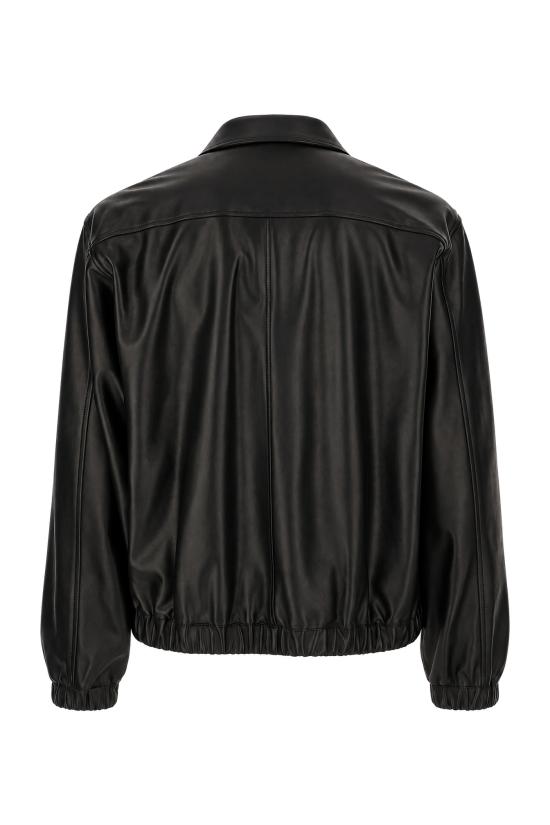 26FW 생로랑 카산드르 램스킨 자켓 A000H9YCOJ2 1000 NOIR - SAINT LAURENT