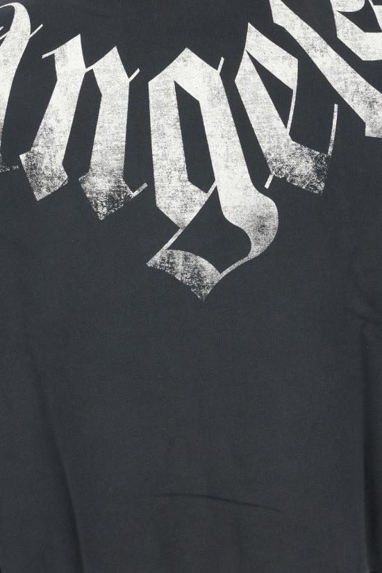26FW 팜앤젤스 후드 티셔츠 PAMBA004FL001 1003 BLACK OFF WHITE - PALM ANGELS