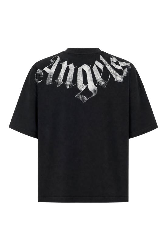 26FW 팜앤젤스 반팔 티셔츠 PAMAA003JR001 1003 BLACK OFF WHITE - PALM ANGELS