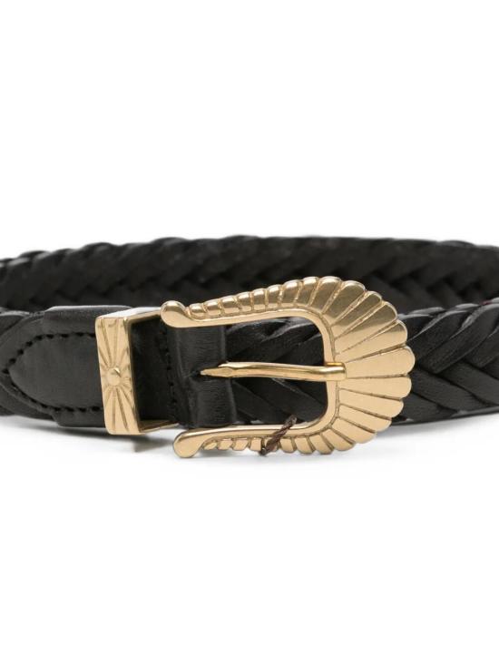 26FW 알베르토루티 벨트 CINTURA TRECCIA OTT NERO - ALBERTO LUTI