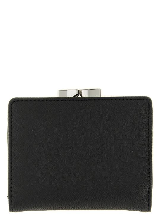 26FW 비비안웨스트우드 크로커다일 엠보스드 프레임 월렛 5115002MWS0021N401 Black - VIVIENNE WESTWOOD
