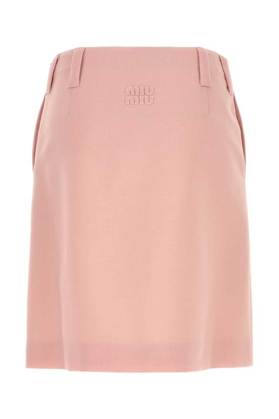 26FW 미우미우 키드 모헤어 스커트 MG2758SOOO12I1 F0924 PINK - MIU MIU