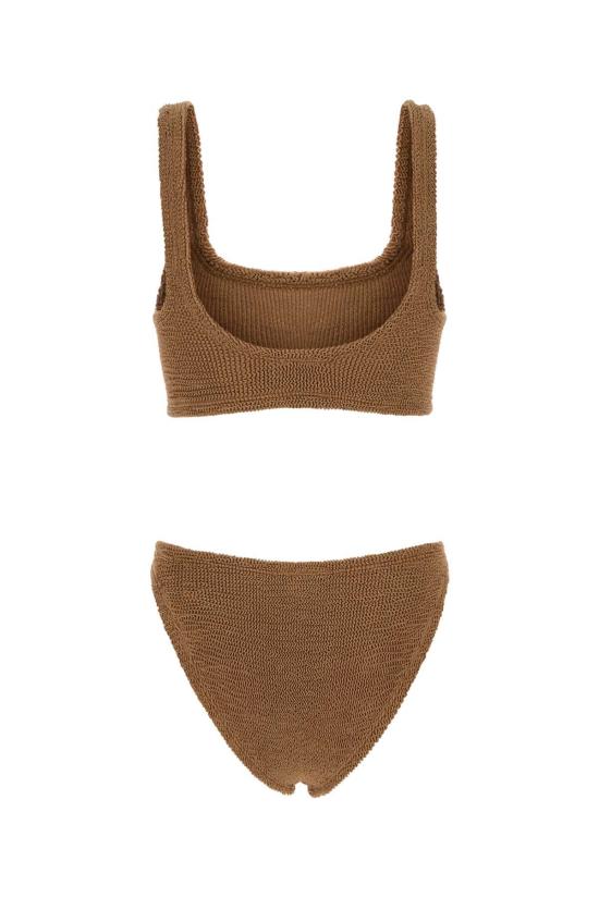 26SS 훈자 지 비치웨어 XANDRABIKINIM METCOC BEIGE - HUNZA G