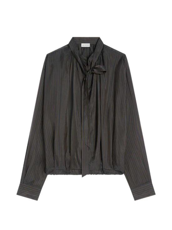 26FW 드리스 반 노튼 블라우스/셔츠 2621307054284 DARK BROWN 704