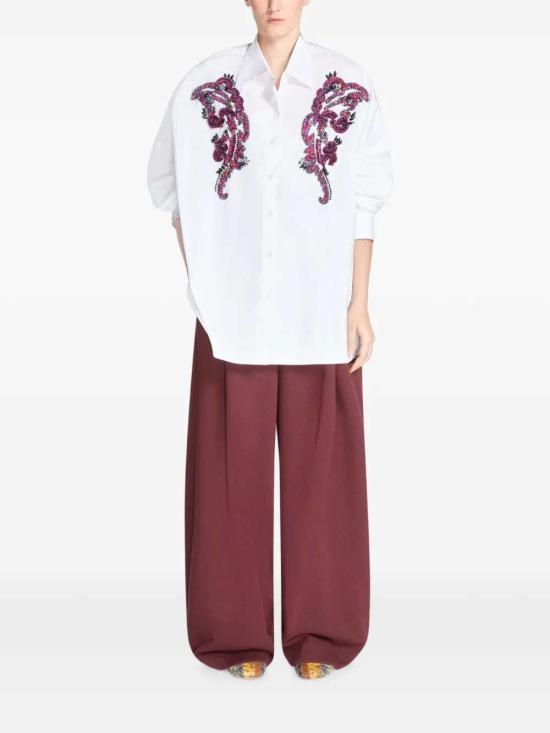 26FW 드리스 반 노튼 블라우스/셔츠 2621307144433 WHITE 001 - DRIES VAN NOTEN