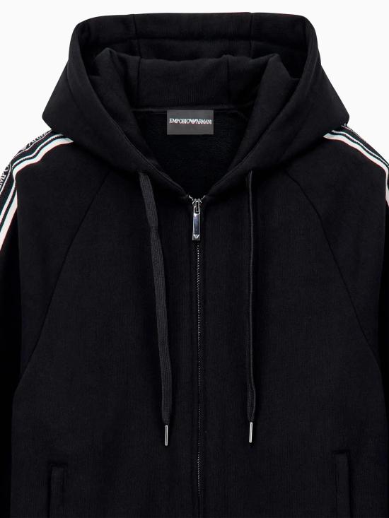 26FW 엠포리오 아르마니 긴팔 티셔츠 EM006849 AF13713 UC001 BLACK - EMPORIO ARMANI
