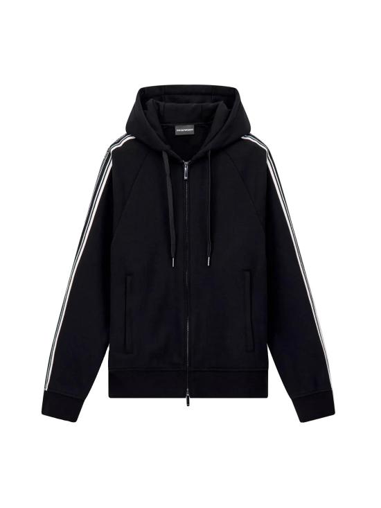 26FW 엠포리오 아르마니 긴팔 티셔츠 EM006849 AF13713 UC001 BLACK