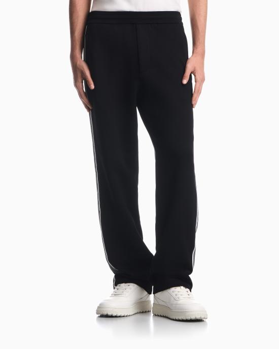 26FW 엠포리오 아르마니 스트레이트 팬츠 EM006884 AF13713 UC001 BLACK - EMPORIO ARMANI