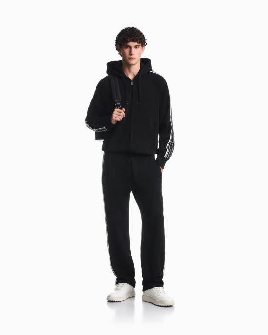 26FW 엠포리오 아르마니 스트레이트 팬츠 EM006884 AF13713 UC001 BLACK - EMPORIO ARMANI