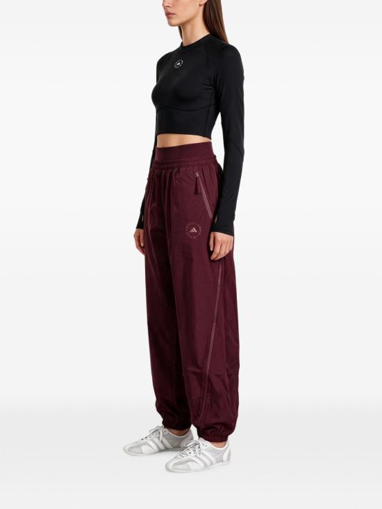 26FW 아디다스 바이 스텔라매카트니 스트레이트 팬츠 KR6255 MAROON BORDEAUX - ADIDAS BY STELLA MCCARTNEY
