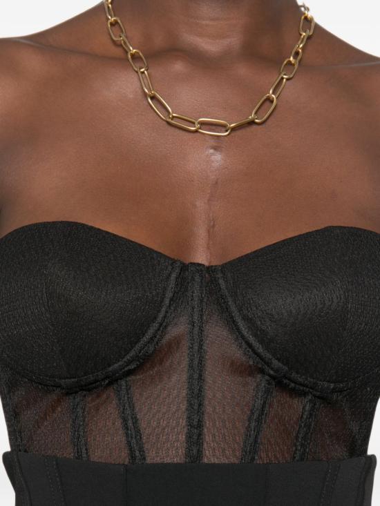 26FW 엘리자베타프랜치 민소매 티셔츠 TO07567E2 110 NERO - ELISABETTA FRANCHI