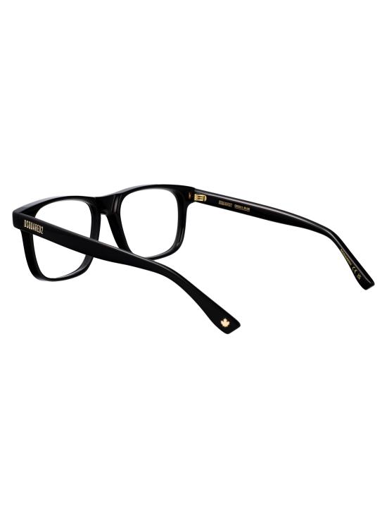 26FW 디스퀘어드2 안경 D2 0224 807 black - DSQUARED2