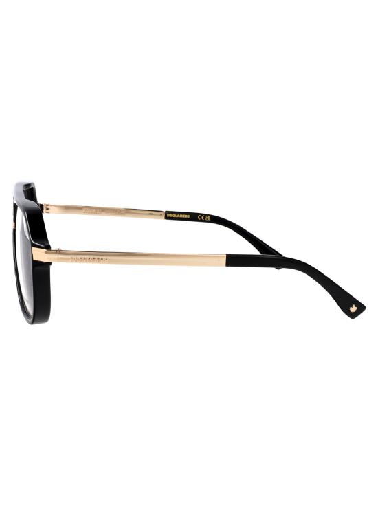 26FW 디스퀘어드2 안경 D2 0218 807 black - DSQUARED2