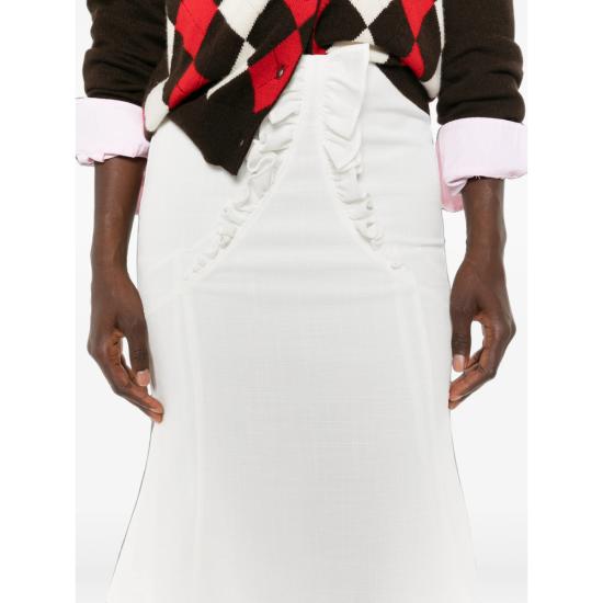 26FW 슈슈/통 스커트 MWDFSK04 ASA036 WH100 WHITE - SHUSHU/TONG