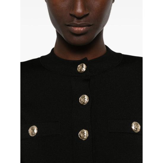 26FW 발망 가디건 JA000000 0054 0PA BLACK - BALMAIN