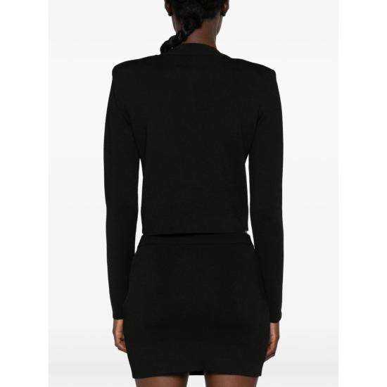 26FW 발망 가디건 JA000000 0054 0PA BLACK - BALMAIN