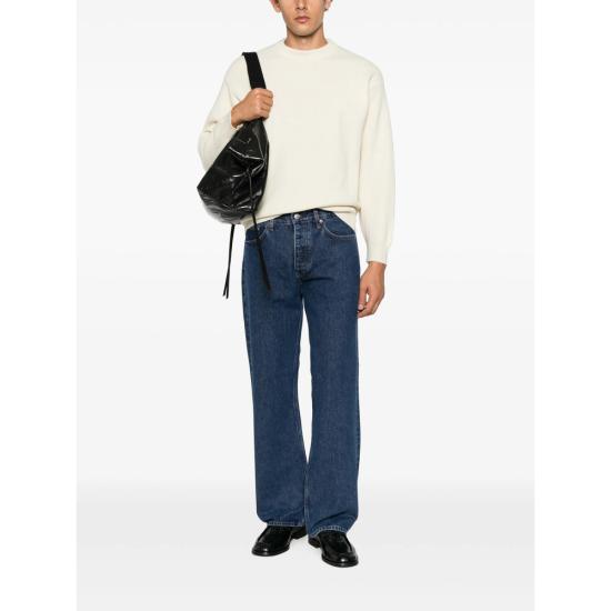 26FW 선플라워 데님 팬츠 5201 1 LOOSE BLUWA BLUE - SUNFLOWER