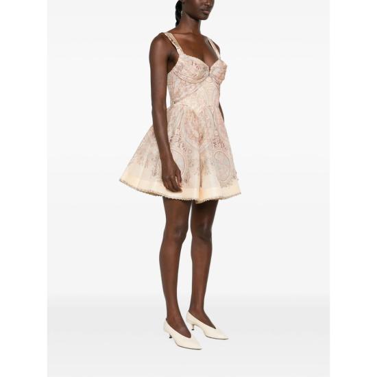 26FW 짐머만 원피스 6493DF262 CREAM NEUTRALS - ZIMMERMANN