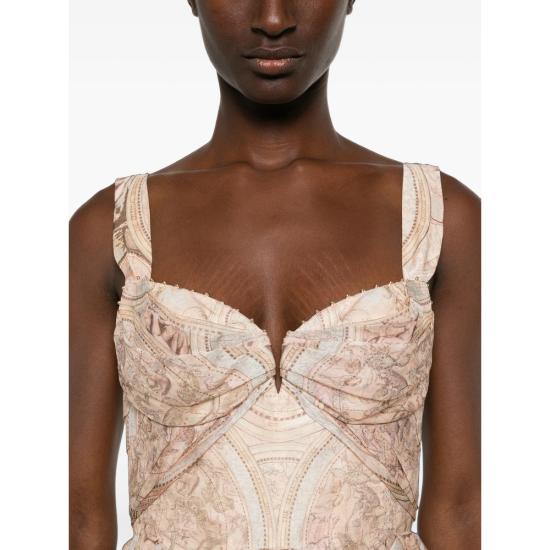 26FW 짐머만 원피스 6493DF262 CREAM NEUTRALS - ZIMMERMANN
