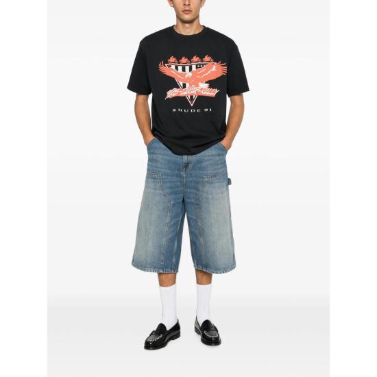 26FW 루드 탑 RHFW26TT08012 8612 BLACK - RHUDE