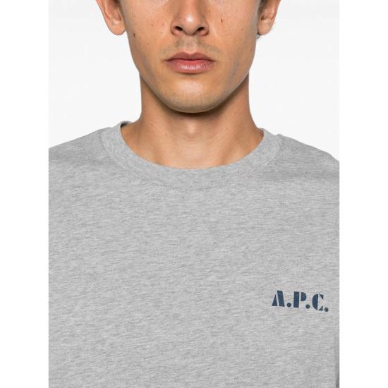 26FW 아페쎄 탑 COHBM H26646 PLA GREY - A.P.C.